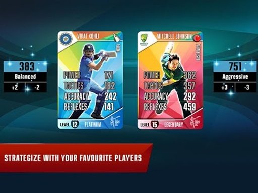 Indiagames Cricket Card Battle截图4