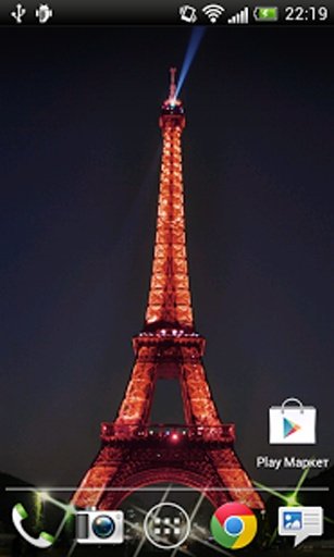 Eiffel Tower Live Wallpaper HD截图3