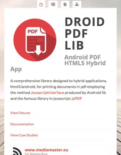 Pdf Api HTML5 Droid截图4