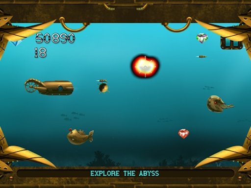 Steampunk Submarine Battle截图4