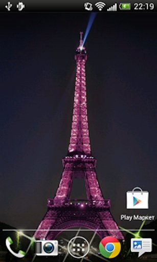 Eiffel Tower Live Wallpaper HD截图5