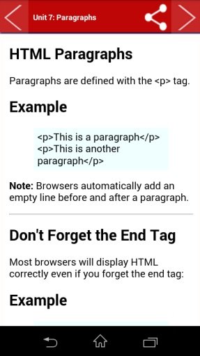 HTML Practice Tutorial截图5