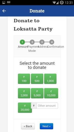 Loksatta Party - Official截图1