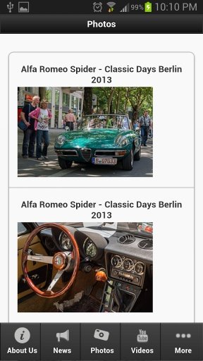 Alfa Romeo Spider截图2