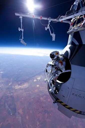 Sky Diving HD Live Wallpaper截图5