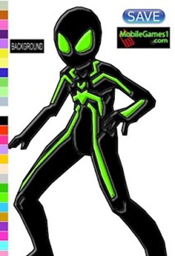 alien-spider-coloring截图3