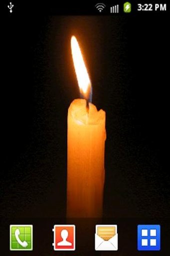 Free Candle Live Wallpaper截图2