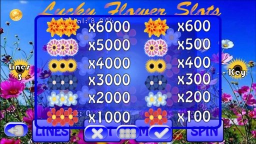 Lucky Flower Slots截图2