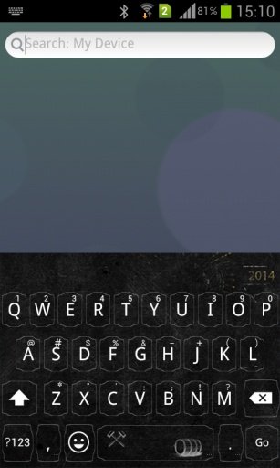 Emoji Keyboard+ Black Grape截图1