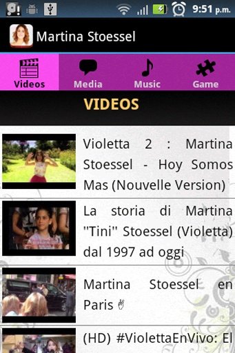 Martina Stoessel: Videos截图1