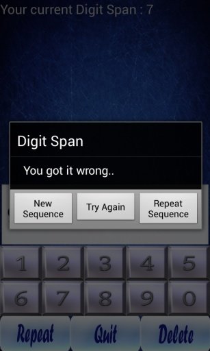 Digit Span截图3