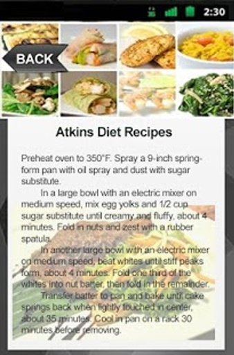 Atkins Diet Recipes截图8