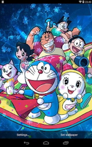 Doraemon Live Wallpaper HD截图3