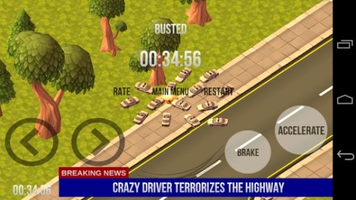 Highway Police Chase Race截图8