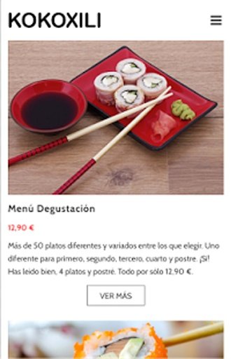 Kokoxili Sushi Asiático截图2