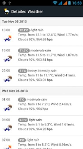 Miercurea-Ciuc weather - Roman截图6