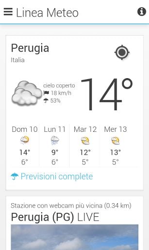 Linea Meteo Live截图4