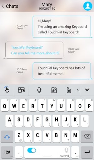 Simple iOS TouchPal Keyboard截图3