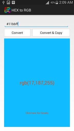 RGB to HEX CMYK HSV截图4