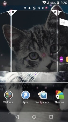 Cute Cat Live Wallpaper截图4