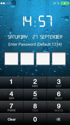 Password Screen Lock Free截图2