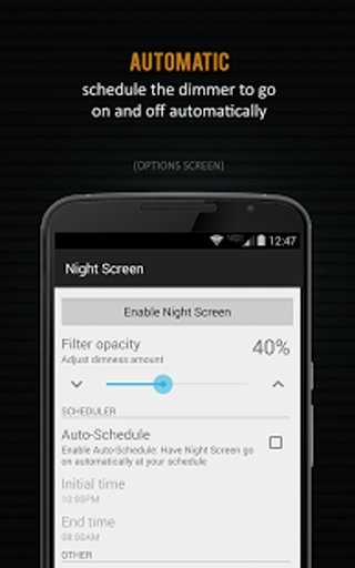 Night Screen: Low Light Filter截图2