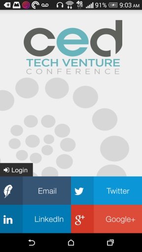 CED Tech Venture Conference截图1