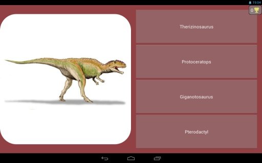 Dinosaur Quiz game free截图1