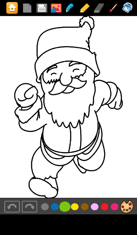 Christmas and Santa Coloring截图9