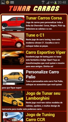 Jogos de Tunar carros截图1