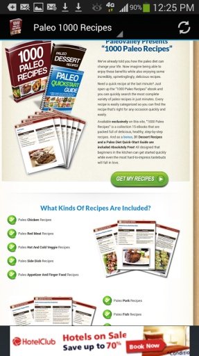 Paleo 1000 Recipes截图5