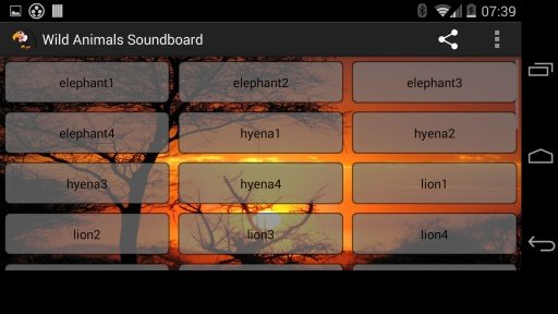 Wild Animals Soundboard截图6