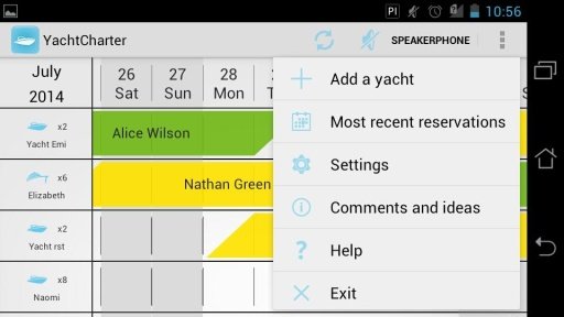 Yacht Manager Schedule截图4