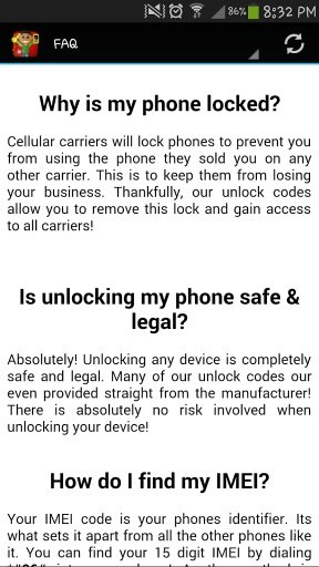 Unlock Alcatel截图1