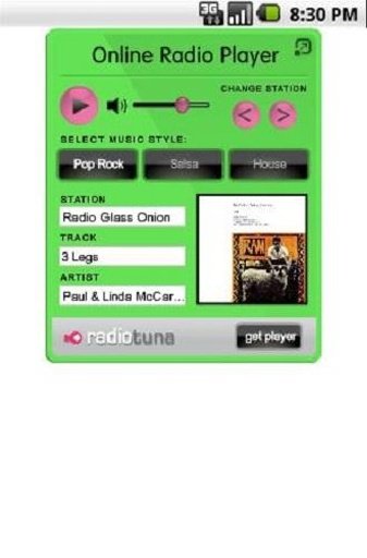 FREE ONLINE RADIO MUSIC PLAYER截图1