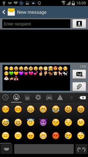 Smart Emoji Keyboard - Android截图4