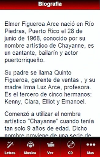 Chayanne Pro Letras截图1