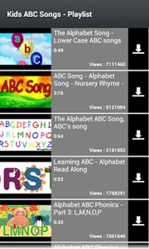 Kids ABC Song Videos截图10