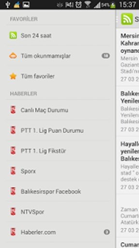 Balıkesirspor Haberleri Canlı截图1