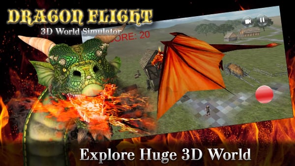 Dragon Flight - 3D World Sim截图1