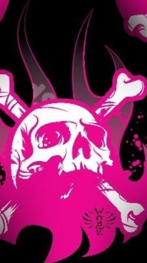 Pink Skull Wallpapers截图2