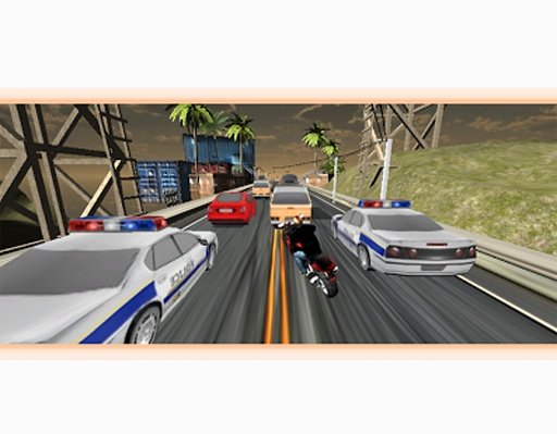 Turbo Moto Racing Traffic 3D截图4