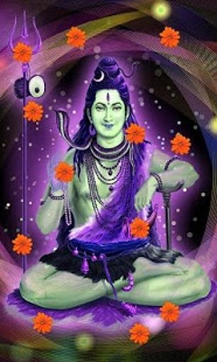 Shiva Ji Magic Flower fall LWP截图1