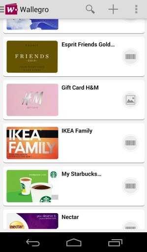 Wallegro - Loyalty Card Wallet截图4