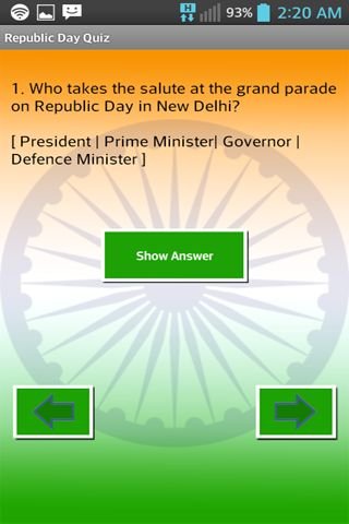 Republic Day Quiz截图1