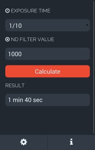 ND Filter Calculator截图1