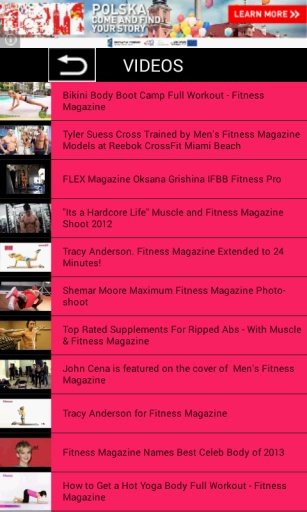 Fitness Magazine截图4