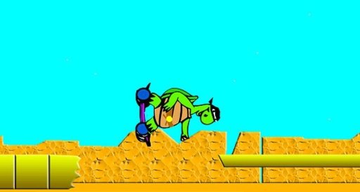 Cool Ninja Turtle skater game截图1