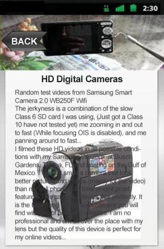 HD Digital Cameras截图6