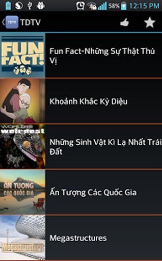 TDTV - Xem TV Kh&ocirc;ng Cần截图4